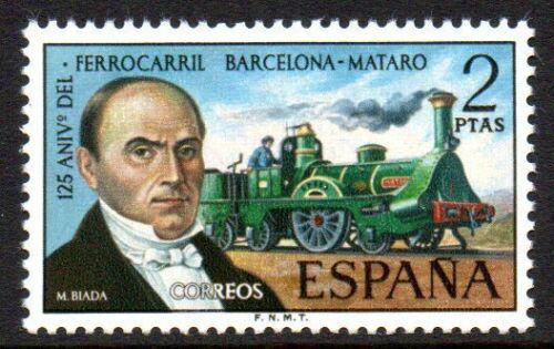 Poštová známka Španielsko 1974 Železnice Mi# 2068