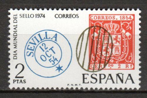 Poštová známka Španielsko 1974 Svìtový den známek Mi# 2074
