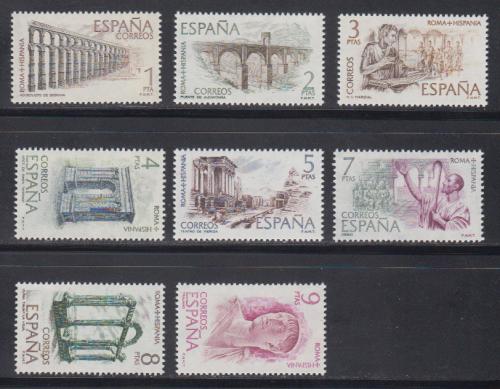 Poštové známky Španielsko 1974 Antika Mi# 2079-86