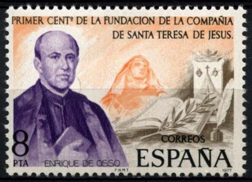 Poštová známka Španielsko 1977 Enrique de Ossó Mi# 2302