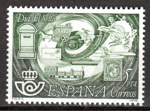 Poštová známka Španielsko 1978 Den známek Mi# 2372