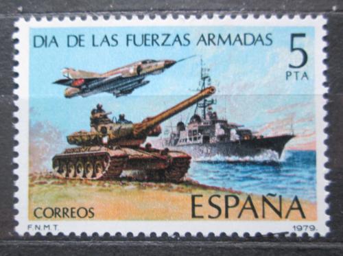 Poštová známka Španielsko 1979 Den armády Mi# 2417