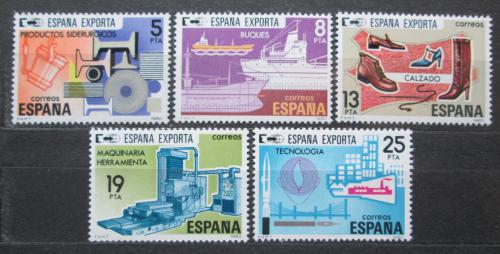 Poštové známky Španielsko 1980 Španìlský export Mi# 2455-59