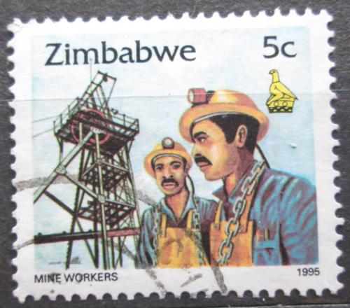 Potov znmka Zimbabwe 1995 Hornci Mi# 542 