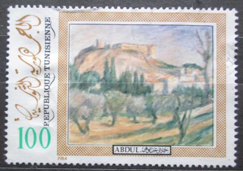 Poštová známka Tunisko 1984 Umenie, Jilani Abdulwaheb Mi# 1088