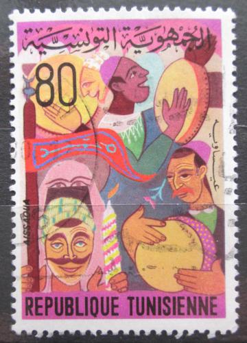 Poštová známka Tunisko 1972 Tradièní život Tunisanù Mi# 793