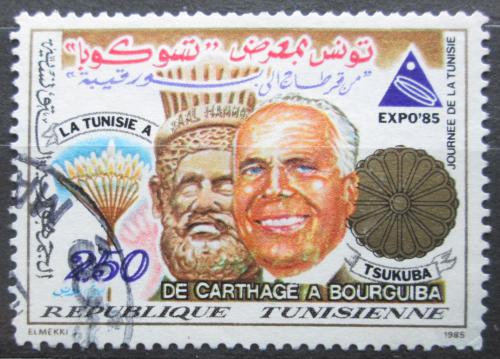 Poštová známka Tunisko 1986 Prezident Habib Bourguiba Mi# 1096