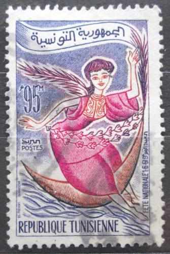 Poštová známka Tunisko 1961 Alegorie Mi# 586