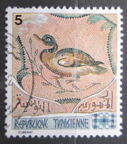 Poštová známka Tunisko 1976 Stará mozaika Mi# 875