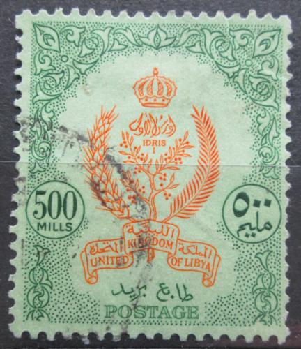 Poštová známka Líbya 1960 Štátny znak Mi# 105 Kat 7.50€