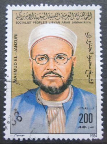 Poštová známka Líbya 1984 Mahmud el-Janzuri Mi# 1248