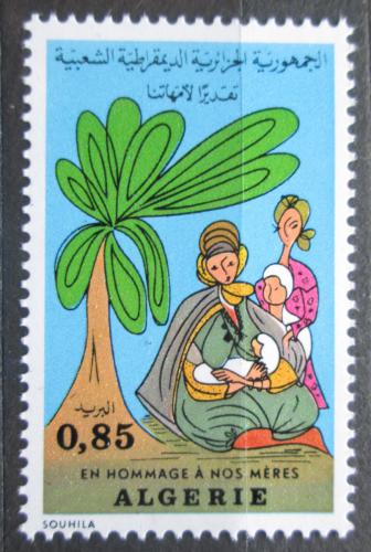 Poštová známka Alžírsko 1974 Den matek Mi# 624