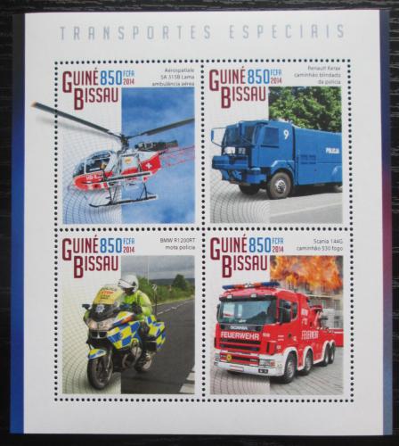 Poštové známky Guinea-Bissau 2014 Záchranári Mi# Mi# 7505-08 Kat 14€