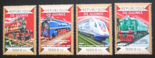 Potov znmky Guinea 2015 Rusk lokomotvy Mi# 11012-15 Kat 20
