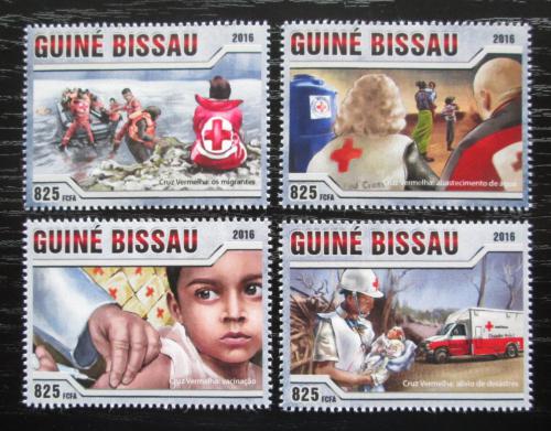 Potov znmky Guinea-Bissau 2016 erven kr Mi# 8728-31 Kat 12.50