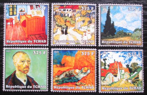 Poštové známky Èad 2002 Umenie, Vincent van Gogh Mi# 2340-45 Kat 10€