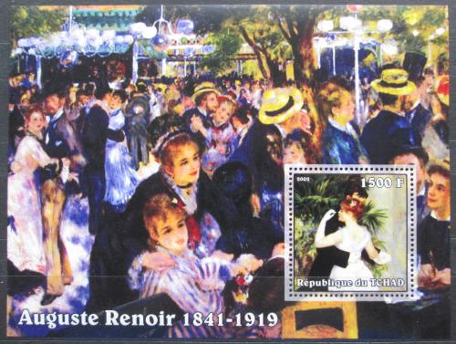 Poštová známka Èad 2002 Umenie, Pierre-Auguste Renoir Mi# Block 353 Kat 8€