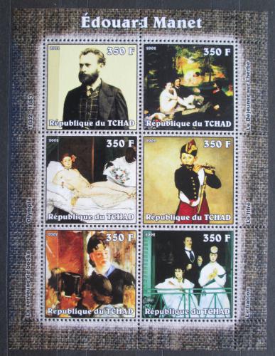 Poštové známky Èad 2002 Umenie, Edouard Manet Mi# 2334-39 Kat 9.50€ 