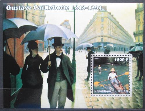 Poštová známka Èad 2002 Umenie, Gustave Caillebotte Mi# Block 352 Kat 8€