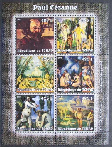 Poštové známky Èad 2002 Umenie, Paul Cézanne Mi# 2352-57 Kat 12€