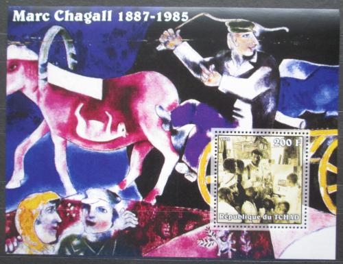 Poštová známka Èad 2002 Umenie, Marc Chagall Mi# Block 340