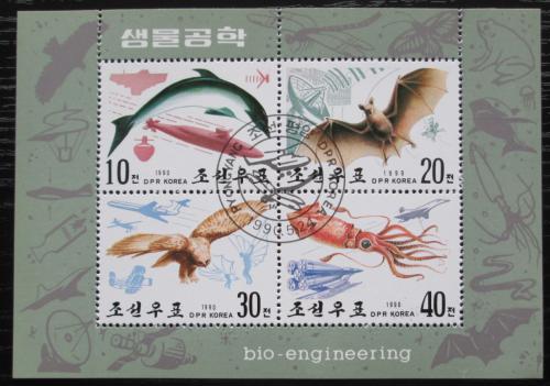 Poštové známky KLDR 1990 Fauna Mi# 3107-10 Bogen