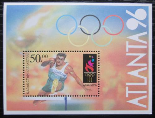Poštovní známka Kazachstán 1996 LOH Atlanta Mi# Block 5