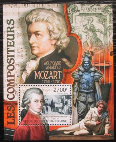 Poštová známka SAR 2011 Wolfgang Amadeus Mozart Mi# Block 740 Kat 11€