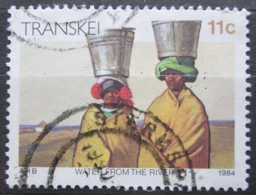 Poštová známka Transkei, JAR 1984 Pøeprava vody Mi# 147