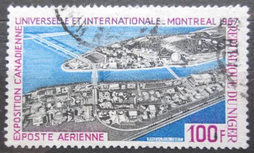 Potov znmka Niger 1967 Montreal Mi# 158  - zvi obrzok