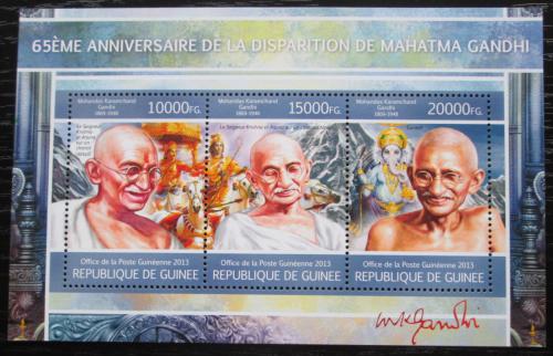 Poštové známky Guinea 2013 Mahátma Gándhí Mi# 9757-59 Kat 18€