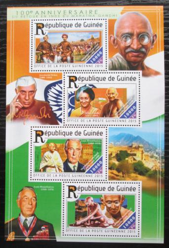 Poštové známky Guinea 2015 Mahátma Gándhí Mi# 11108-11 Kat 16€