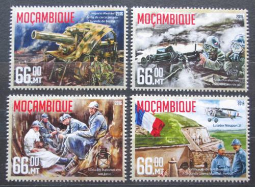 Potov znmky Mozambik 2016 Bitka u Verdunu Mi# 8509-12 Kat 15