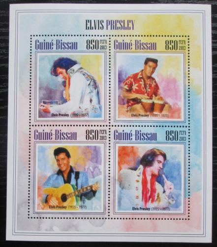 Poštové známky Guinea-Bissau 2013 Elevys Presley Mi# 6905-08 Kat 14€