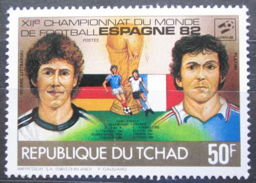 Poštová známka Èad 1982 MS ve futbale Mi# 937