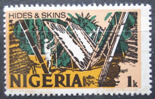 Poštová známka Nigéria 1973 Úprava kùží Mi# 273 II Y