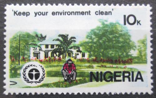 Poštová známka Nigéria 1982 Ochrana životného prostredia Mi# 396