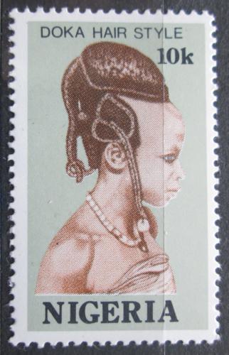 Poštová známka Nigéria 1987 Tradièní úèes Mi# 507