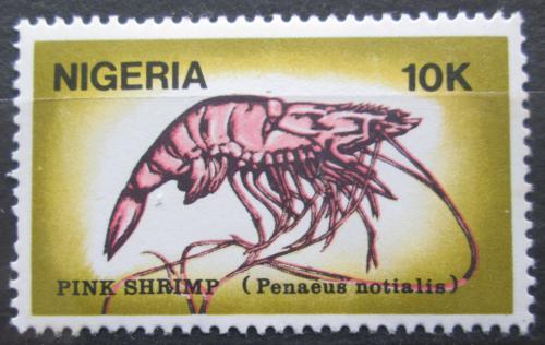 Poštová známka Nigéria 1988 Penaeus notialis Mi# 520