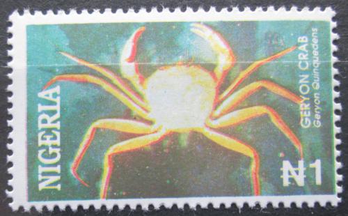 Poštová známka Nigéria 1994 Geryon quinqueden, krab Mi# 633