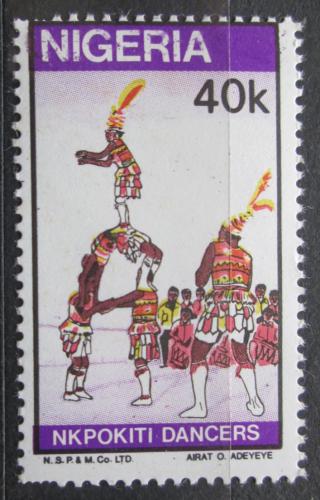 Poštová známka Nigéria 1986 Tradièní tanec Mi# 482