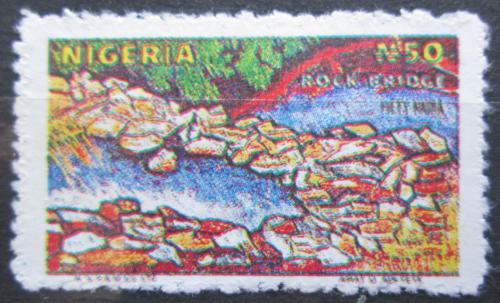 Poštová známka Nigéria 1990 Pøírodní kamenný most Mi# B 546 A Kat 4€