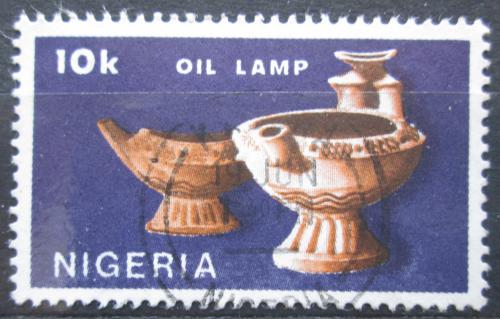 Poštová známka Nigéria 1990 Olejové lampy Mi# 547