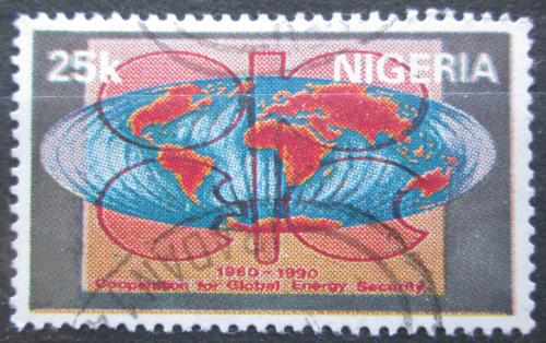 Poštová známka Nigéria 1990 OPEC, 30. výroèie Mi# 559