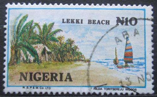 Poštová známka Nigéria 1992 Pláž Lekki Mi# 606