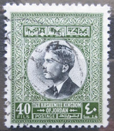Poštová známka Jordánsko 1959 Krá¾ Hussein II. Mi# 352