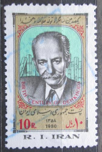Poštová známka Irán 1980 Ali Akbar Dehkhoda, spisovatel Mi# 1973