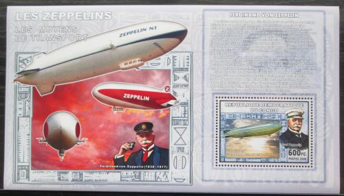Poštová známka Kongo Dem. 2006 Vzducholode DELUXE Mi# N/N 