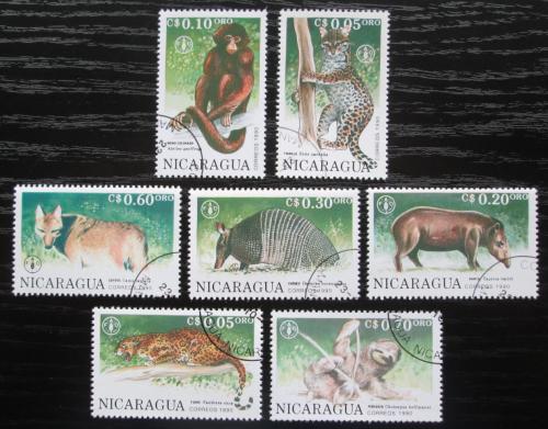 Poštové známky Nikaragua 1990 Fauna Mi# 3030-36