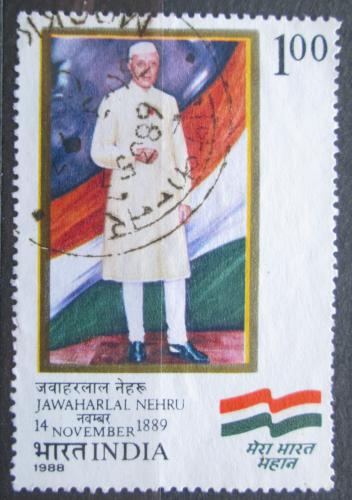 Potov znmka India 1988 Jawaharlal Nehru Mi# 1190